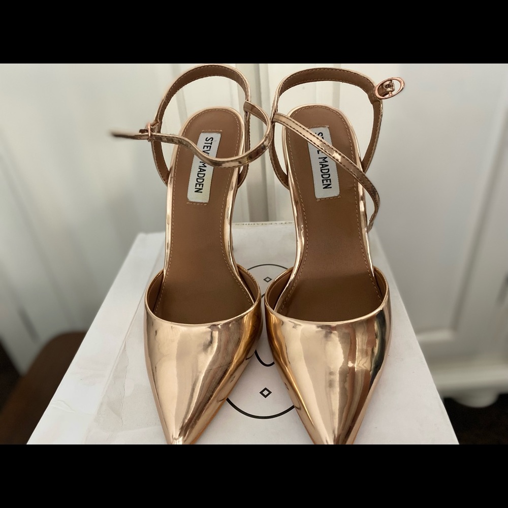 Steve Madden Rose Gold Heels